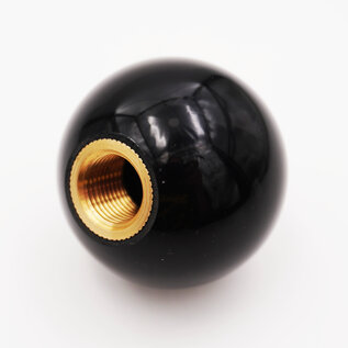 Affordable Street Rods GM Embed - Firebird Shift Knob - 2 1/8" knob with a 16mm x 1.50 brass insert