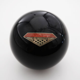 Affordable Street Rods GM Embed - GTO 6.5 Shift Knob - 2 1/8" knob with a 16mm x 1.50 brass insert