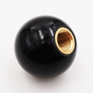 Affordable Street Rods GM Embed - Pontiac Indian Head Shift Knob - 2 1/8" knob with a 16mm x 1.50 brass insert