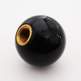 Affordable Street Rods GM Embed - SS Shift Knob - 2 1/8" knob with a 16mm x 1.50 brass insert