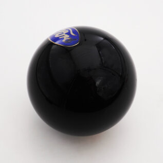 Affordable Street Rods Ford Embed - Blue Ford Oval Shift Knob - 2 1/8" knob with a 16mm x 1.50 brass insert