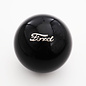 Affordable Street Rods Ford Embed - Ford Script Shift Knob  - 2 1/8" knob with a 16mm x 1.50 brass insert