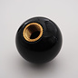 Affordable Street Rods Embedded Lucky Lady 8-Ball Shift Knob - 2 1/8" diameter knob with a 16mm x 1.50 brass insert