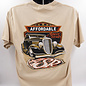 Affordable Street Rods RP 27 - ASR '34 Roadster Design on Desert Sand T-Shirt