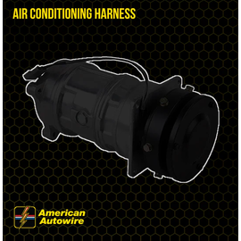 American Autowire 1963 Nova W/ 4 Cyl & 6 Cyl Classic Update- Factory A/C Add-On - 36072