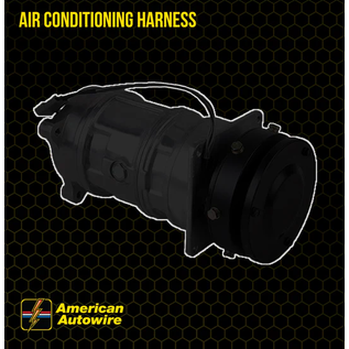 American Autowire 1963 Nova W/ 4 Cyl & 6 Cyl Classic Update- Factory A/C Add-On - 36072