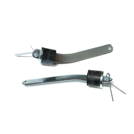 Vintique, Inc. 1932-48 Ford Pass Car & 32-47 Pickup Door Check Strap Kit - B-702828-S