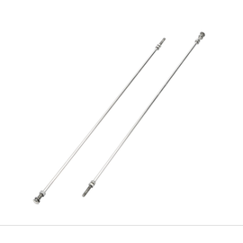 Vintique, Inc. 1928-31 Ford Car & Pickup Polished SS Radiator Support Rods - A-8133-SS