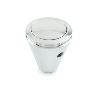 Lokar Aluminum Hi-Tech Knob - Plain Button