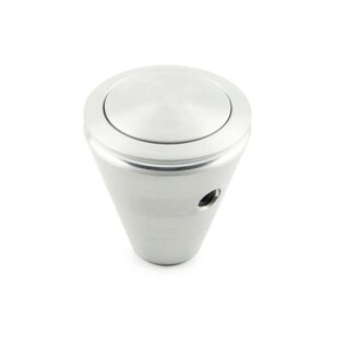 Lokar Aluminum Hi-Tech Knob - Plain Button