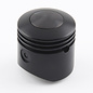 Lokar Aluminum Piston Knob - Plain Button
