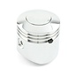Lokar Aluminum Piston Knob - Plain Button