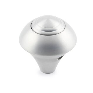 Lokar Aluminum Deco Knob With Push Button