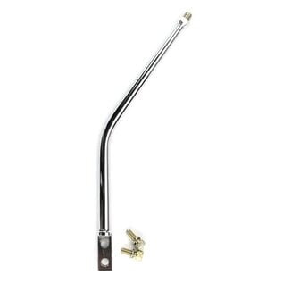 Lokar 12" Single Bend Steel Shifter Lever  - Tremec/Borg Warner T5, T45, & T56
