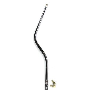 Lokar 16" Double Bend Steel Shifter Lever  - Tremec/Borg Warner T5, T45, & T56