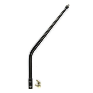 Lokar 16" Single Bend Steel Shifter Lever  - Tremec/Borg Warner T5, T45, & T56
