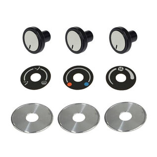 Vintage Air 66-77 Ford Bronco SureFit™ Control Panel Knob Upgrade Kit - 474159