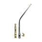 Lokar 12" Single Bend Chrome Manual Shift Lever & Adapter - MSL605C