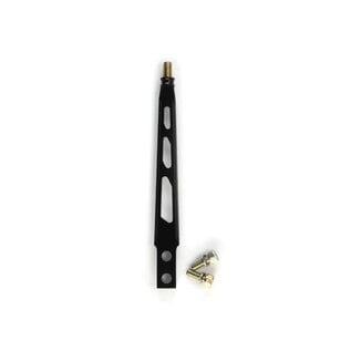 Lokar 6” Straight Black XMSL615F