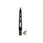 Lokar 6” Straight Black XMSL615F