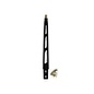 Lokar 8” Straight Black XMSL613E