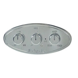 Vintage Air Gen 5 Streamline Oval Control Panel