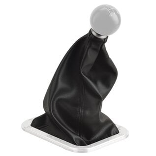 Lokar Hi-Top Shifter Boots - Bezel w/ Boot (for Rectangle Ring) - 3/8-24 Thread -