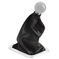 Lokar Hi-Top Shifter Boots - Bezel w/ Boot (for Rectangle Ring) - 3/8-24 Thread -