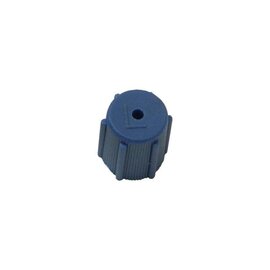 Vintage Air Service Port Cap - Standard & Reduced Barrier Beadlock Only - Blue - Suction Side - 317091