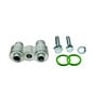 Vintage Air GM A-6 and R4 Early-Style Compressor Adapter Block Kit W/ Bolt and O-rings - 34108-VUG