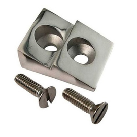 Vintique, Inc. 1932 Ford 3-Window Coupe Stainless Steel Door Striker Plate - B-702340-SS