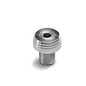Lokar Billet Aluminum Dash Bezel - Lucille Bezel - 7/16-20 Male -