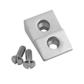 Vintique, Inc. 1932-34 Ford Closed Car & Pickup (Except 32 3W) Door Striker Plate - 40-702340-SS