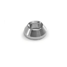Lokar Billet Aluminum Dash Bezel - Hi-Tech Bezel - 7/16-20 Female