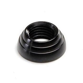 Lokar Billet Aluminum Dash Bezel - Hi-Tech Bezel - 7/16-20 Male -