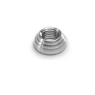 Lokar Billet Aluminum Dash Bezel - Hi-Tech Bezel - 7/16-20 Male -