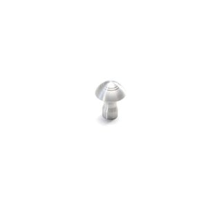 Lokar Billet Aluminum Dash Knob - Deco Knob - 3/16" Hole -
