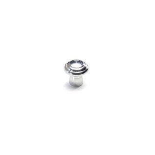 Lokar Billet Aluminum Dash Knob - Lucille Knob - 3/16" Hole -