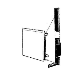 Vintique, Inc. 1941-48 Ford Convertible Rubber Front of Door Seal - 11A-701884/5-C