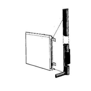 Vintique, Inc. 1941-48 Ford Convertible Rubber Front of Door Seal - 11A-701884/5-C