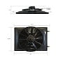 Vintage Air Remote-Mount Universal Condenser & Fan Kit - 14.45" x 20" - 14" Spal Fan - 03143-VUC