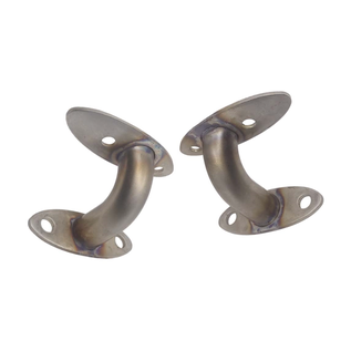Roadster Supply Company 37 Ford Tail Light Stands Plain  (Pair) - RSC-60057