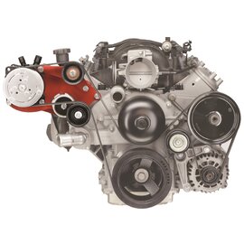 Alan Grove Components Compressor Bracket -LS Camaro-Low Profile-Pass Side - 141R