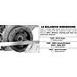 Alan Grove Components Compressor Bracket -LS Camaro-Low Profile-Pass Side - 141R