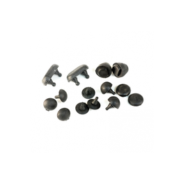 Vintique, Inc. 1939 Ford Deluxe & 40 Ford Rubber Hood Bumper Kit - 91A-16761-S