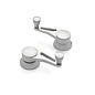 Lokar Billet Aluminum Vent Window Cranks - GM/Ford 49 & Up