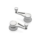 Lokar Billet Aluminum Vent Window Cranks - Ford Pre-49