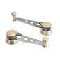 Lokar Lakester Steel Window Cranks  - GM/Ford '49 & Up