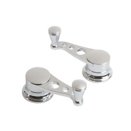 Lokar Lakester Steel Vent Window Cranks - GM/Ford '49 & Up