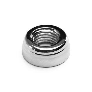 Lokar Billet Aluminum Dash Bezel - Lucille Bezel - 7/16-28 Female